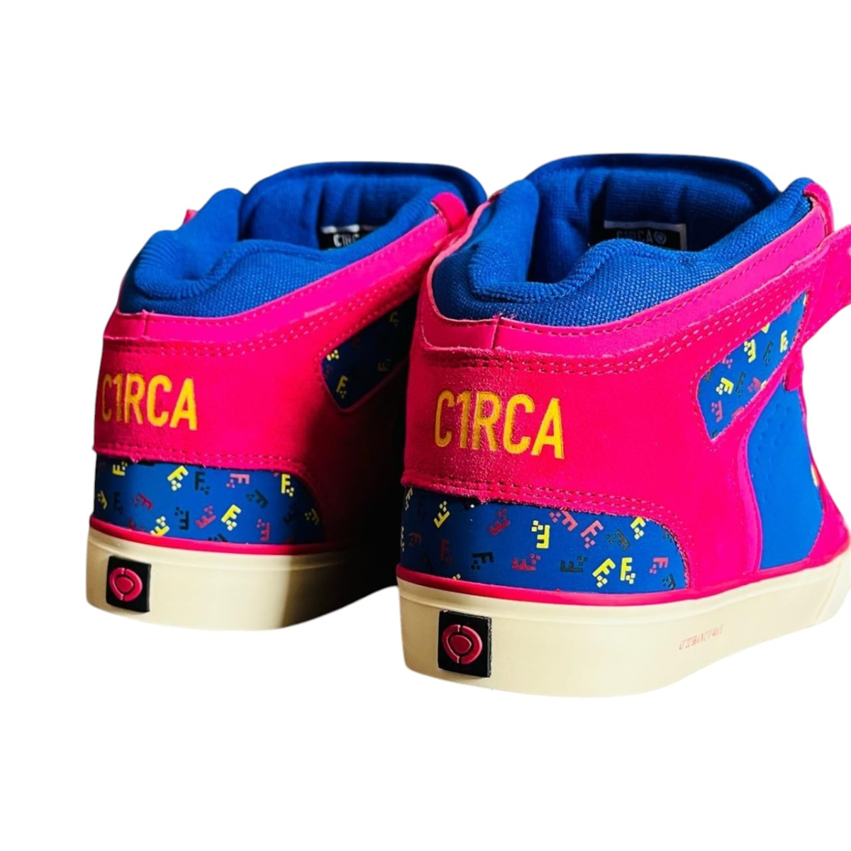 99 VULC HI YELLOW BLUE RED