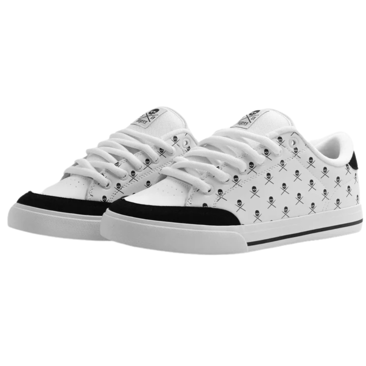 AL 50 WHITE/BLACK SKULL