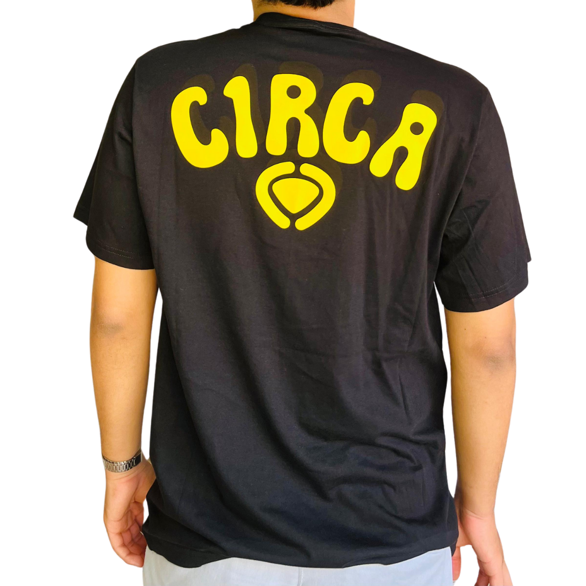 CAMISA MANGA CORTA LOGO BOO TE ES BLACK/YELLOW