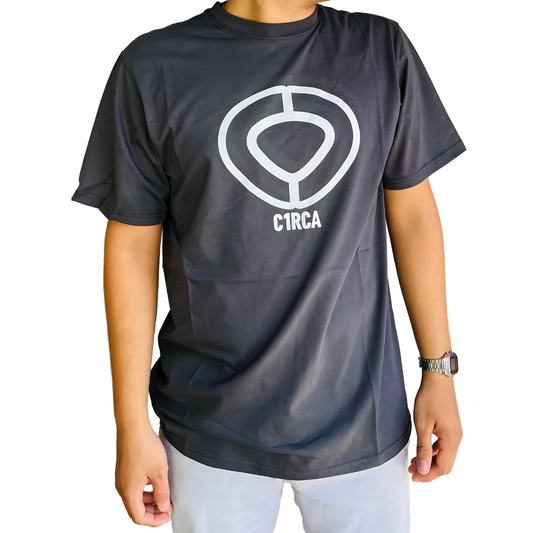 CAMISA MANGA CORTA LOGO PLUS  TE ES GREY/WHITE