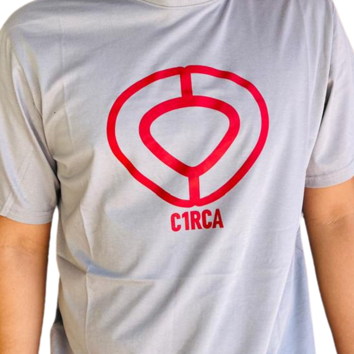 CAMISA MANGA CORTA LOGO PLUS TE ES DARK GREY/RED