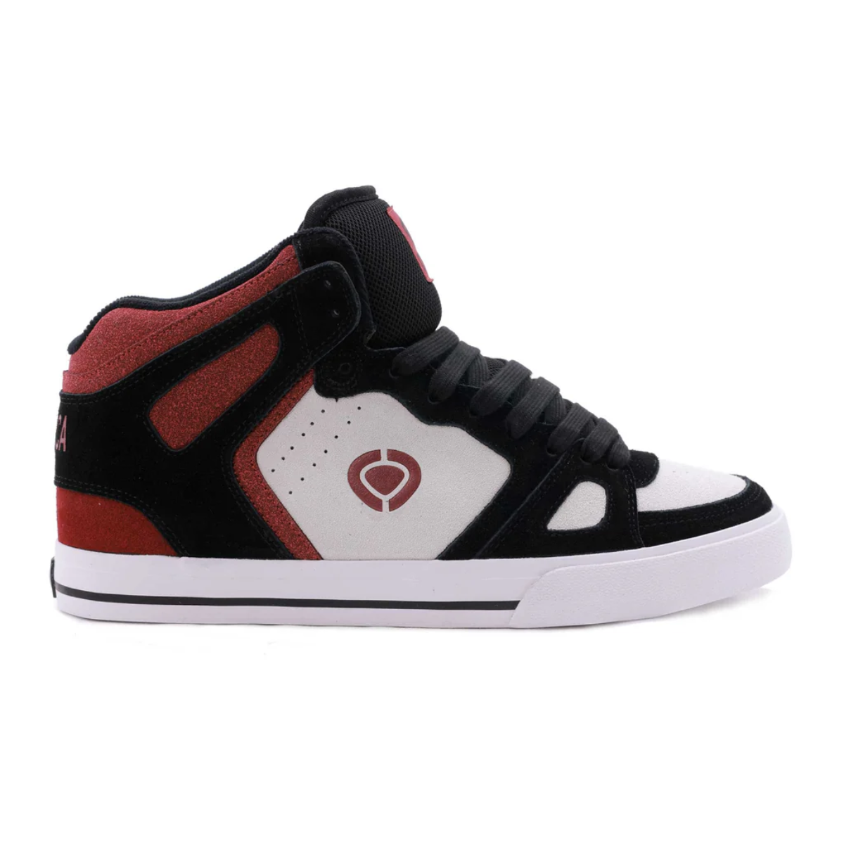 99 VULC HI RED BLACK WHITE
