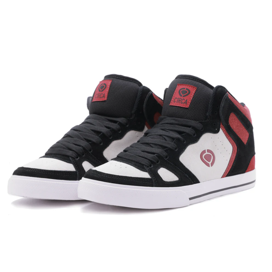 99 VULC HI RED BLACK WHITE