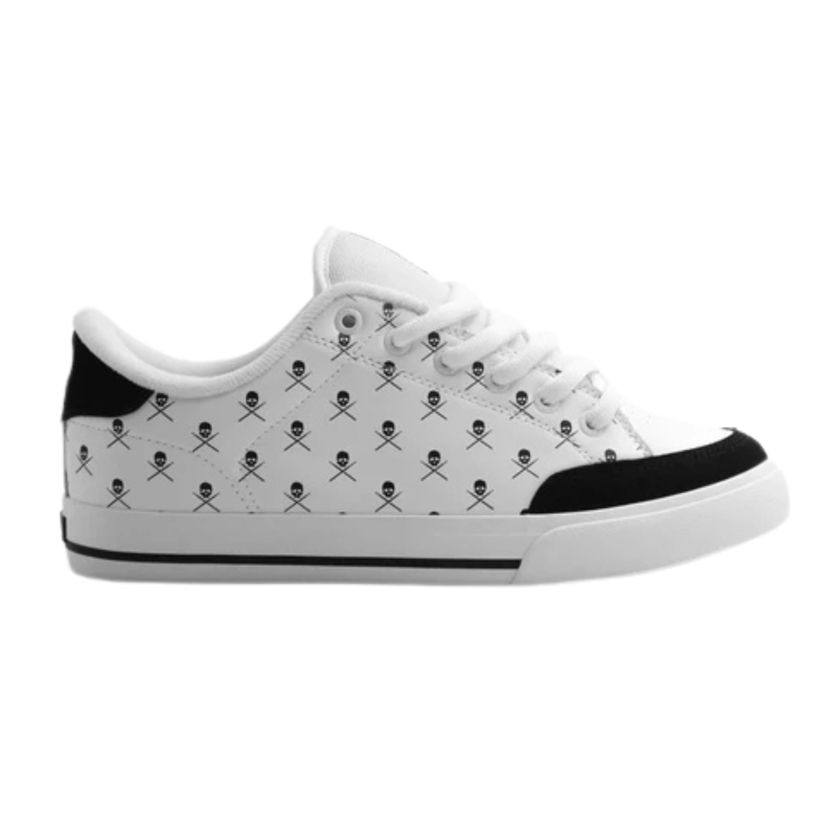 AL 50 WHITE/BLACK SKULL