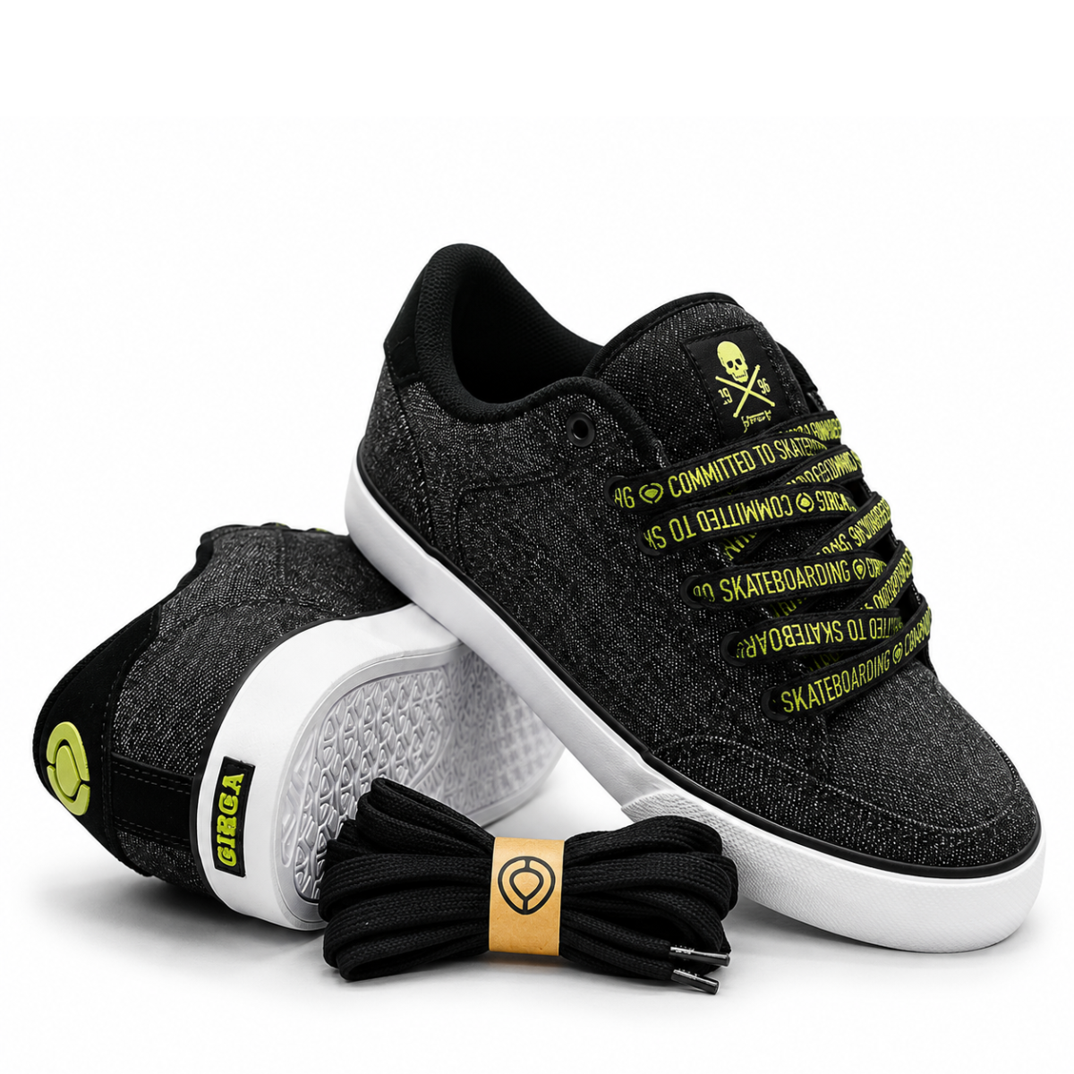 BLACK/LIME/WHITE | DENIM | SUEDE  100000 - LBYW