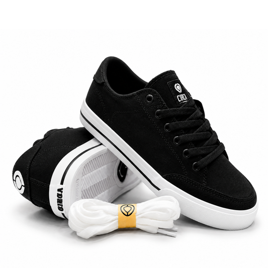 BLACK/WHITE|  HIGH DENSITY | CANVAS  100100-BKWT