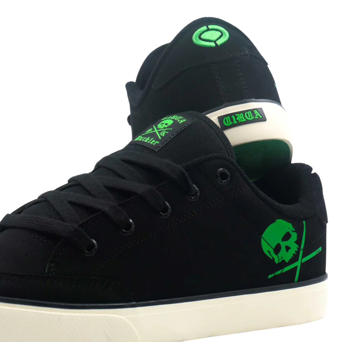 BUCKLER SK BLACK FLUO GREEN