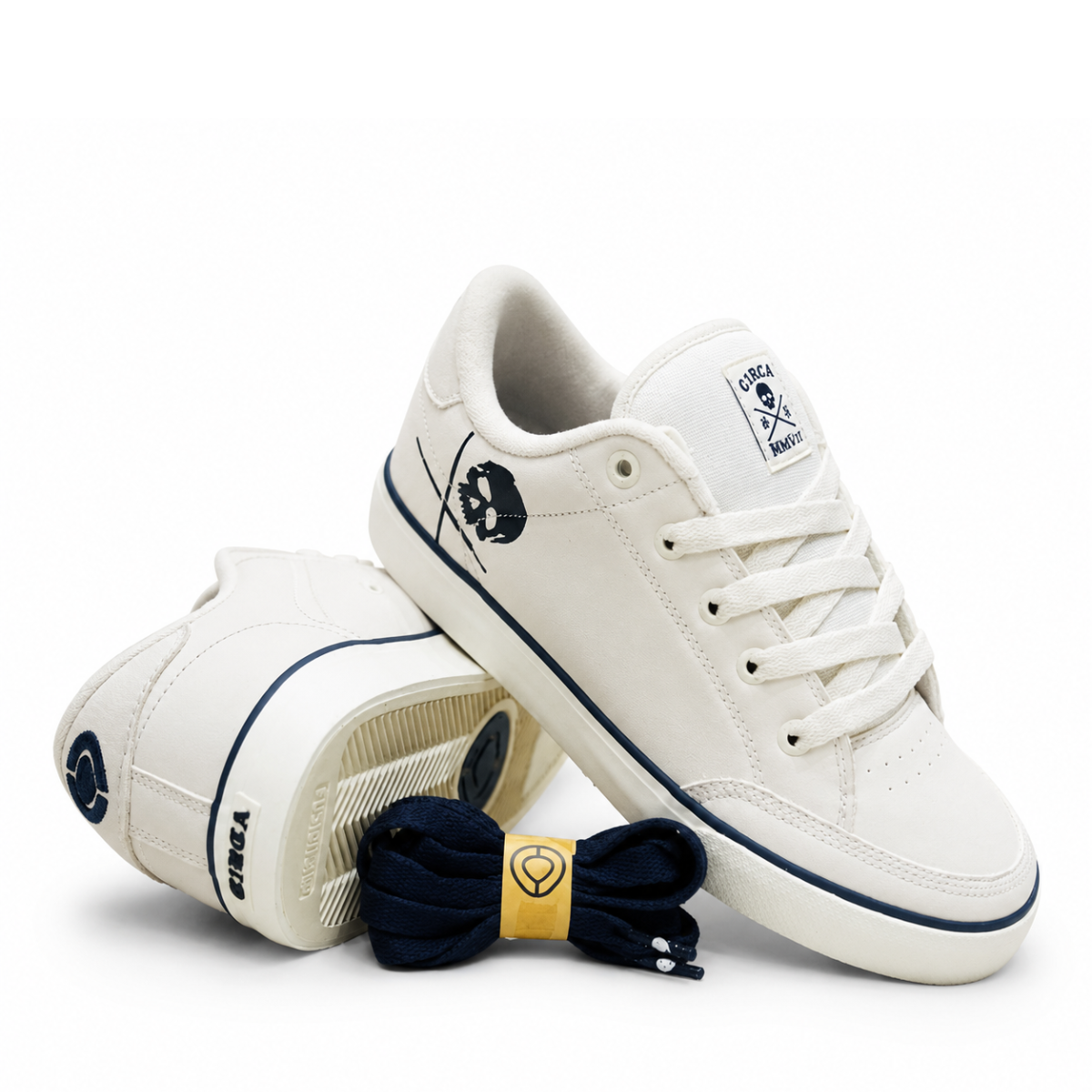 IVORY/INDIGO |  SYNTETIC NUBUCK 100999- IYIO